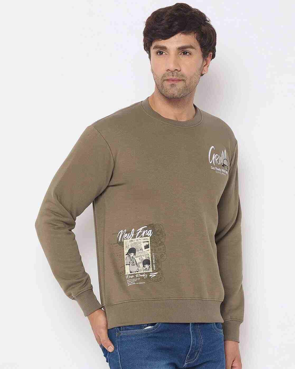 DUKE | Men Typographic Print Regular Fit Sweatshirt|2