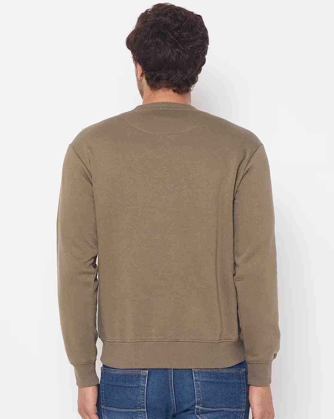 DUKE | Men Typographic Print Regular Fit Sweatshirt|3