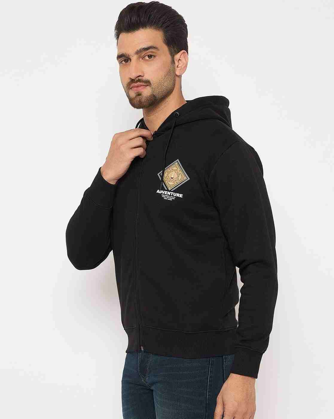 DUKE | Men Graphic Print Regular Fit Hoodie|1