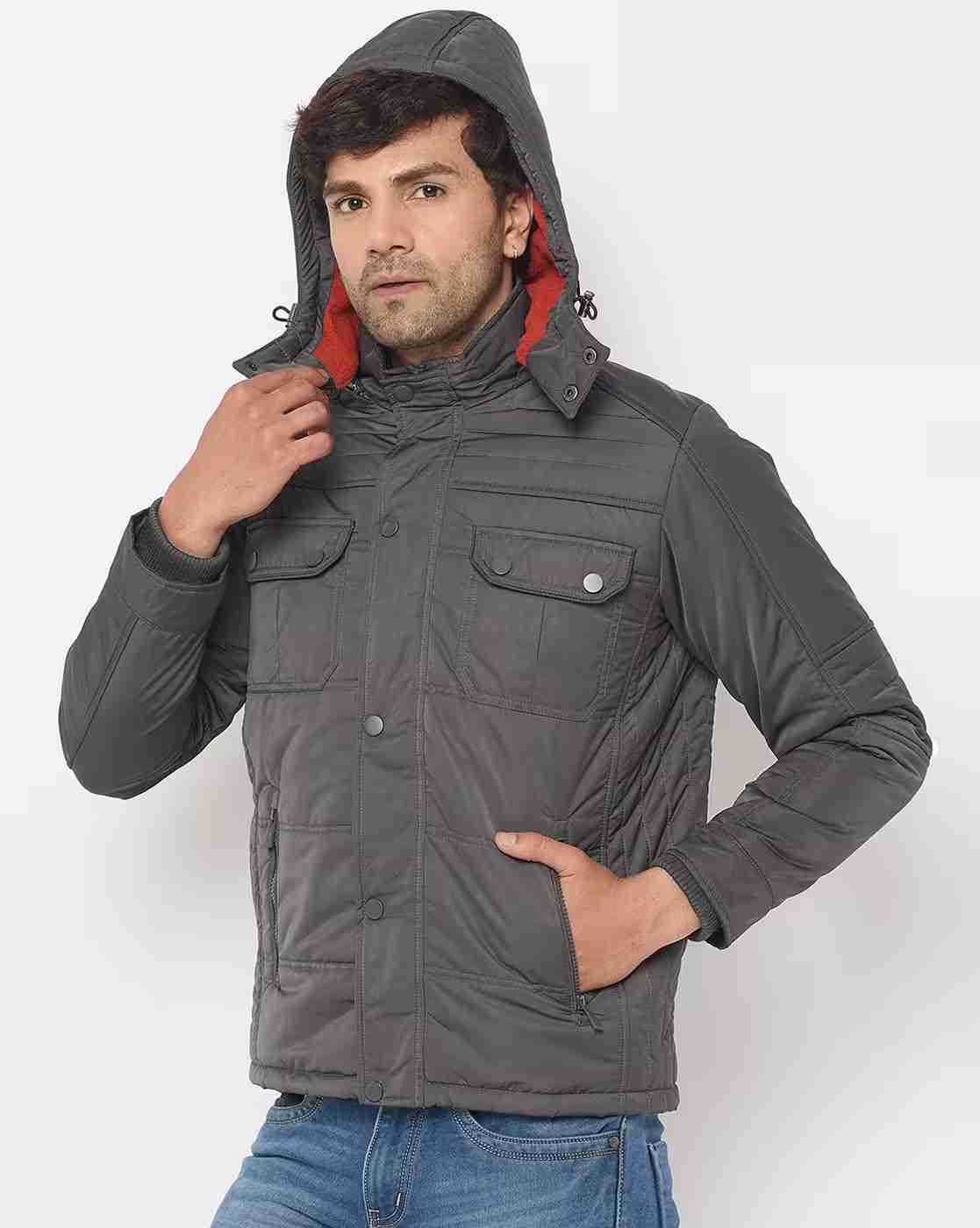 DUKE | Men Regular Fit Zip-Front Jacket|1