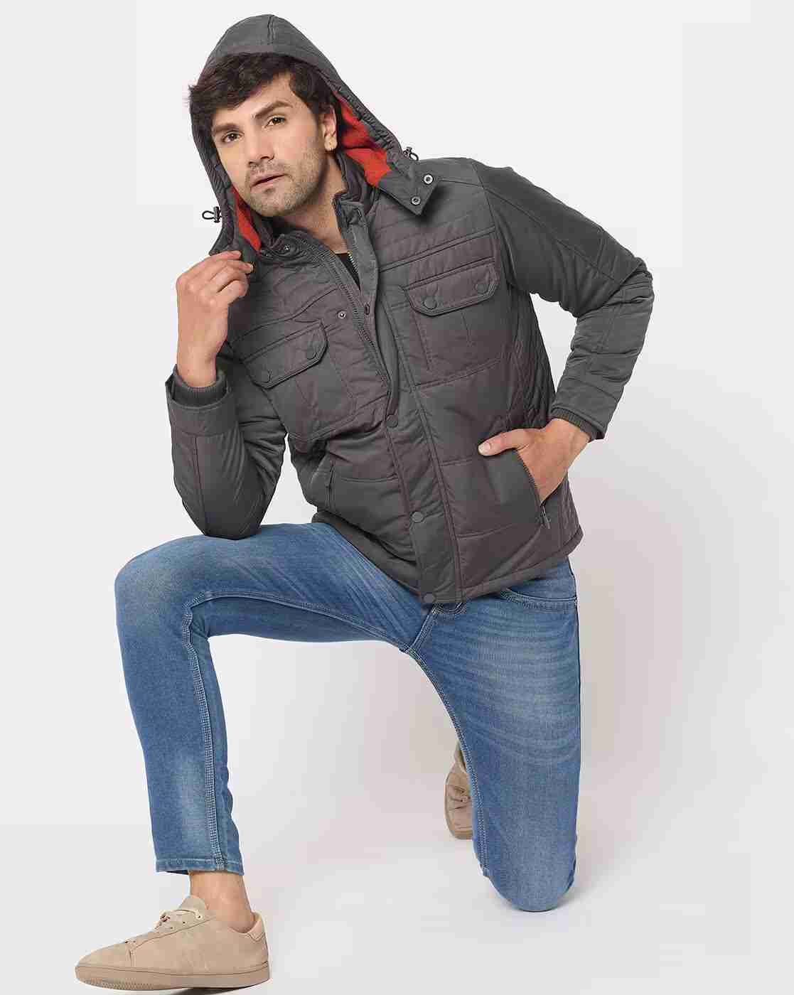 DUKE | Men Regular Fit Zip-Front Jacket|5