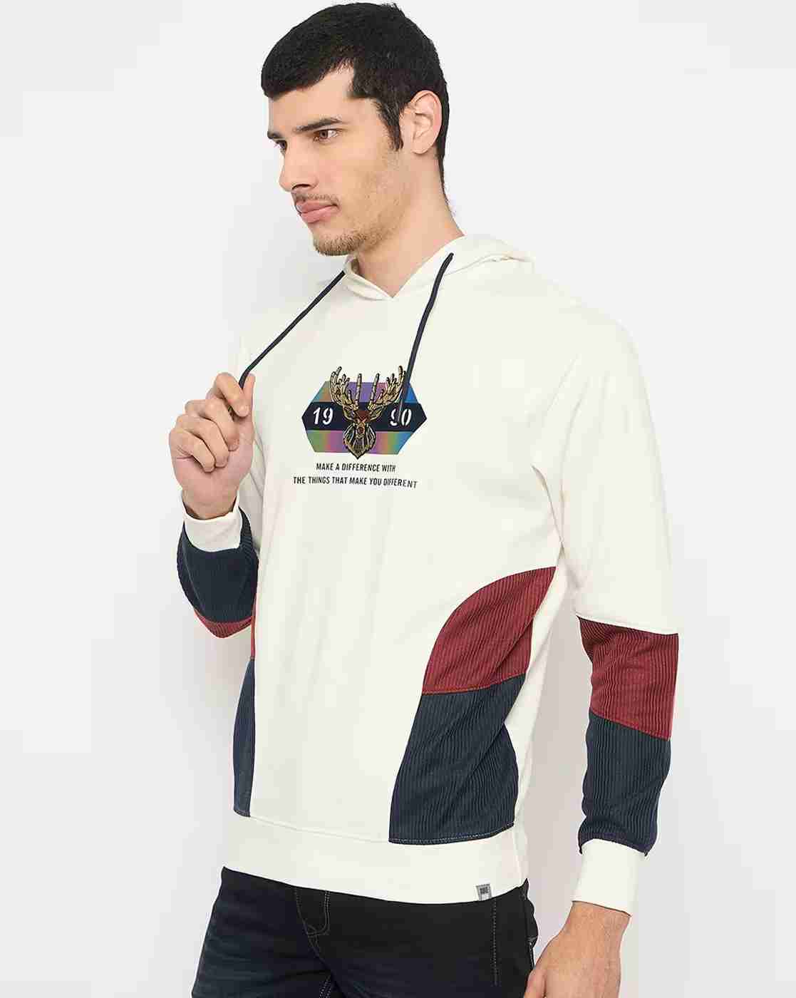 DUKE | Men Graphic Print Regular Fit Hoodie|1