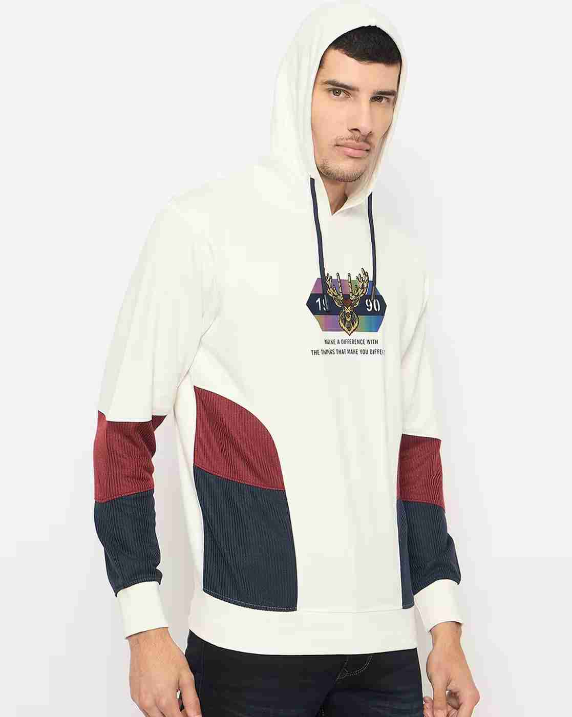 DUKE | Men Graphic Print Regular Fit Hoodie|2