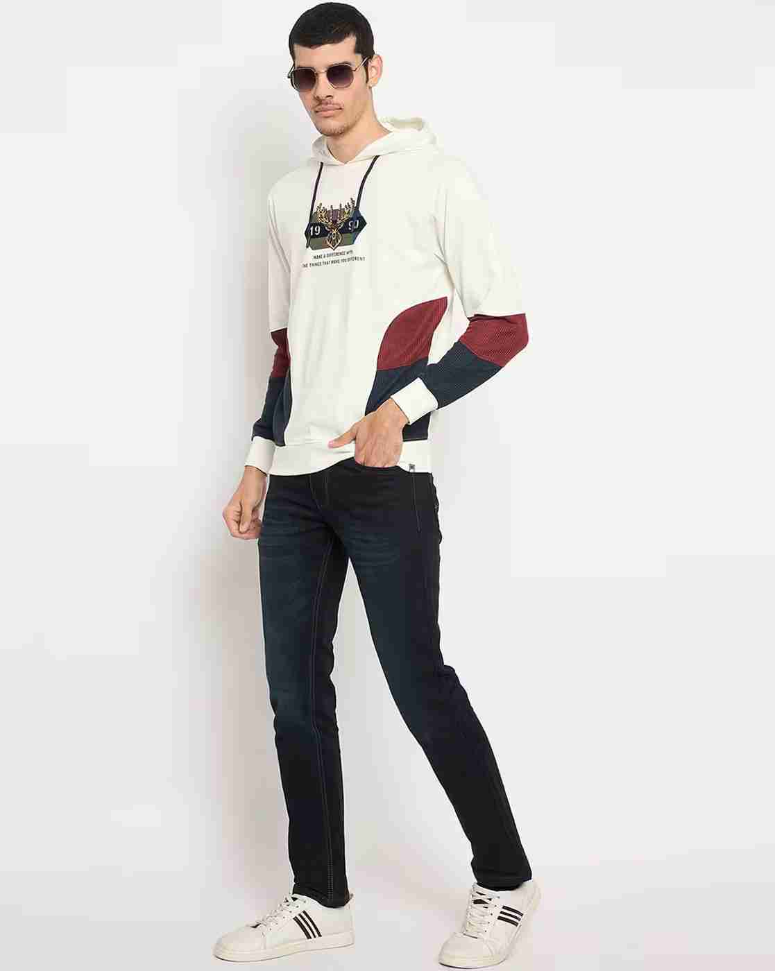 DUKE | Men Graphic Print Regular Fit Hoodie|5