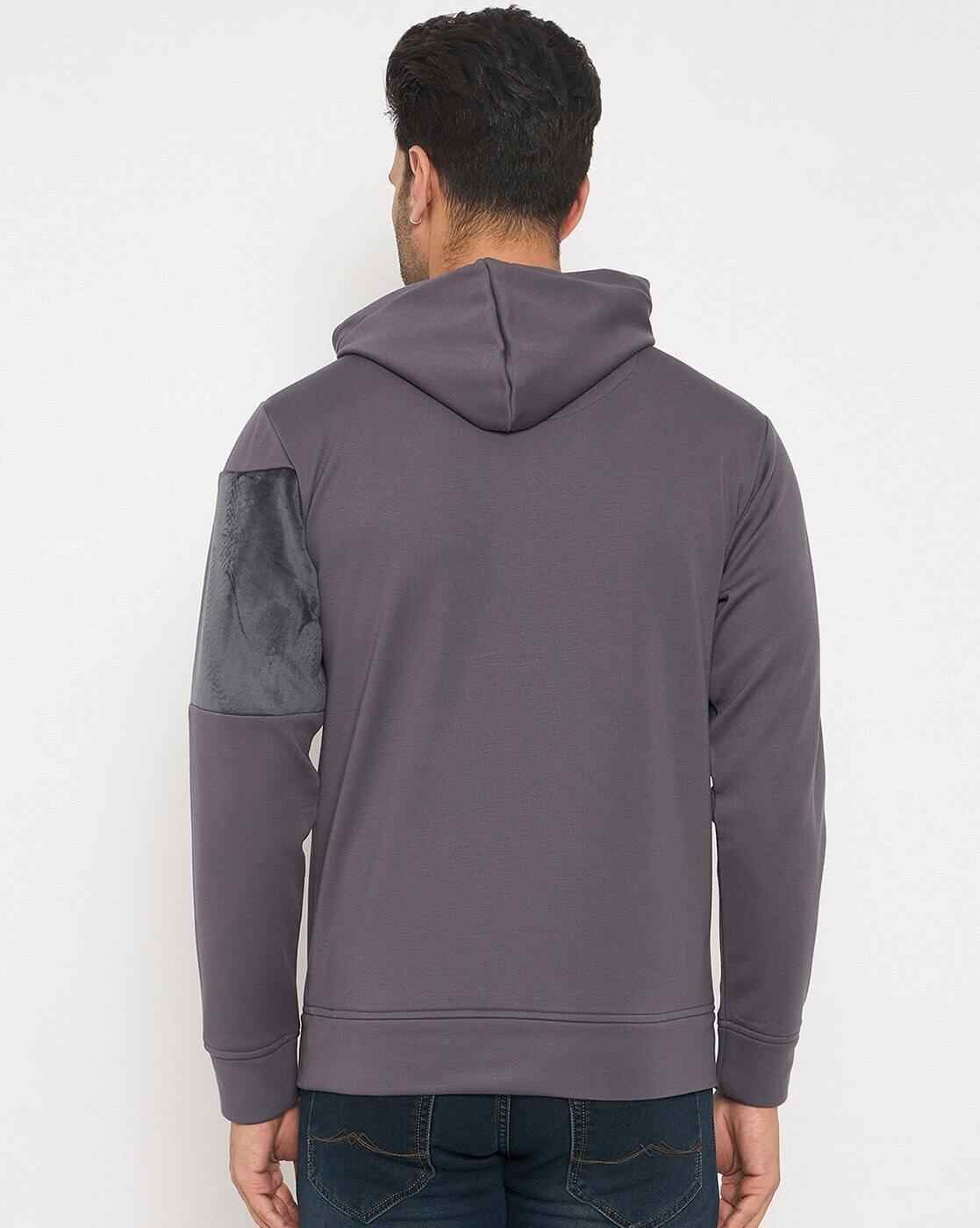 DUKE | Men Typographic Print Regular Fit Hoodie|3