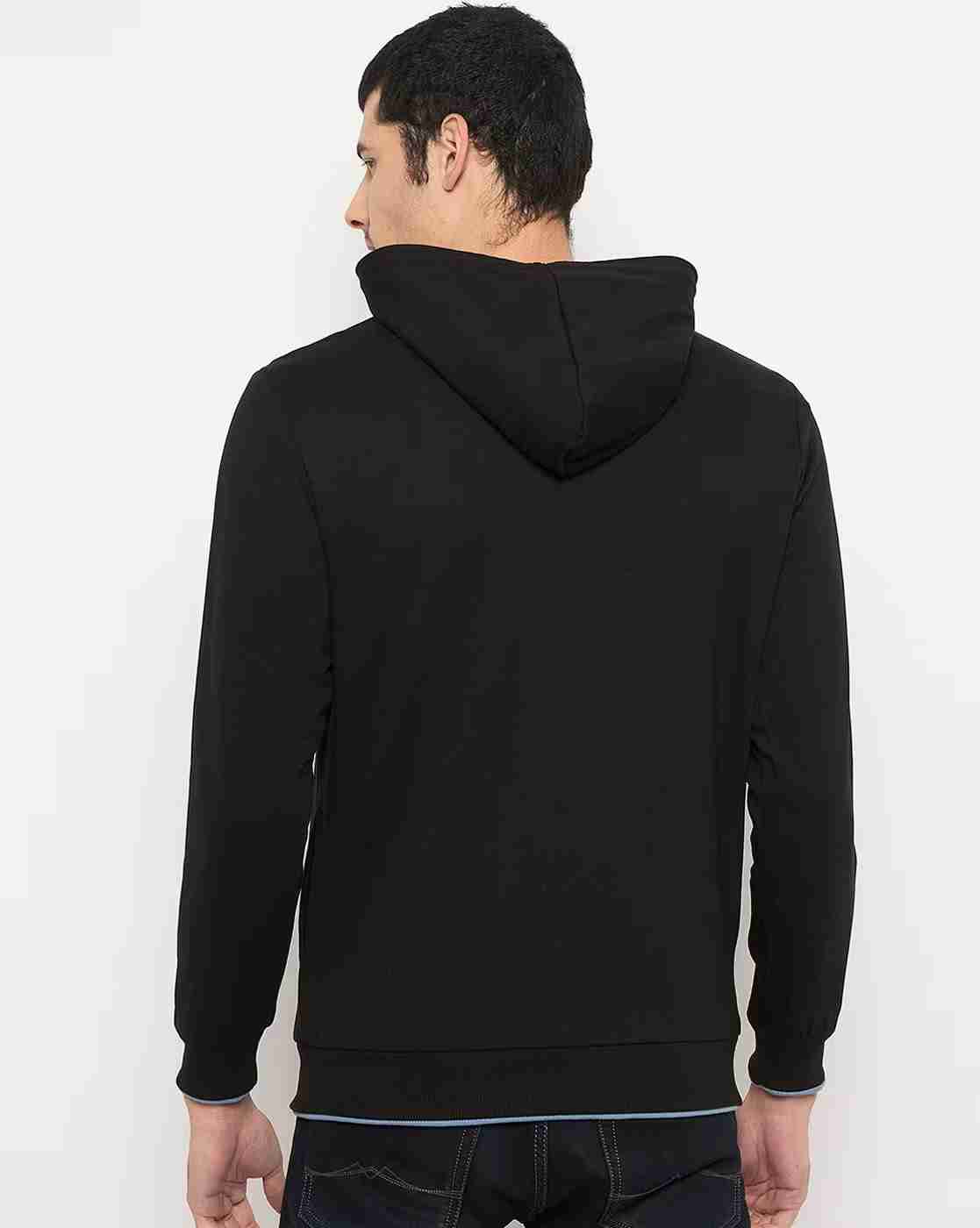 DUKE | Men Typographic Print Regular Fit Reversible Hoodie|5
