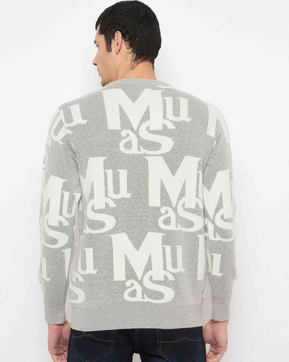 DUKE | Men Typographic Print Regular Fit Pullover|3