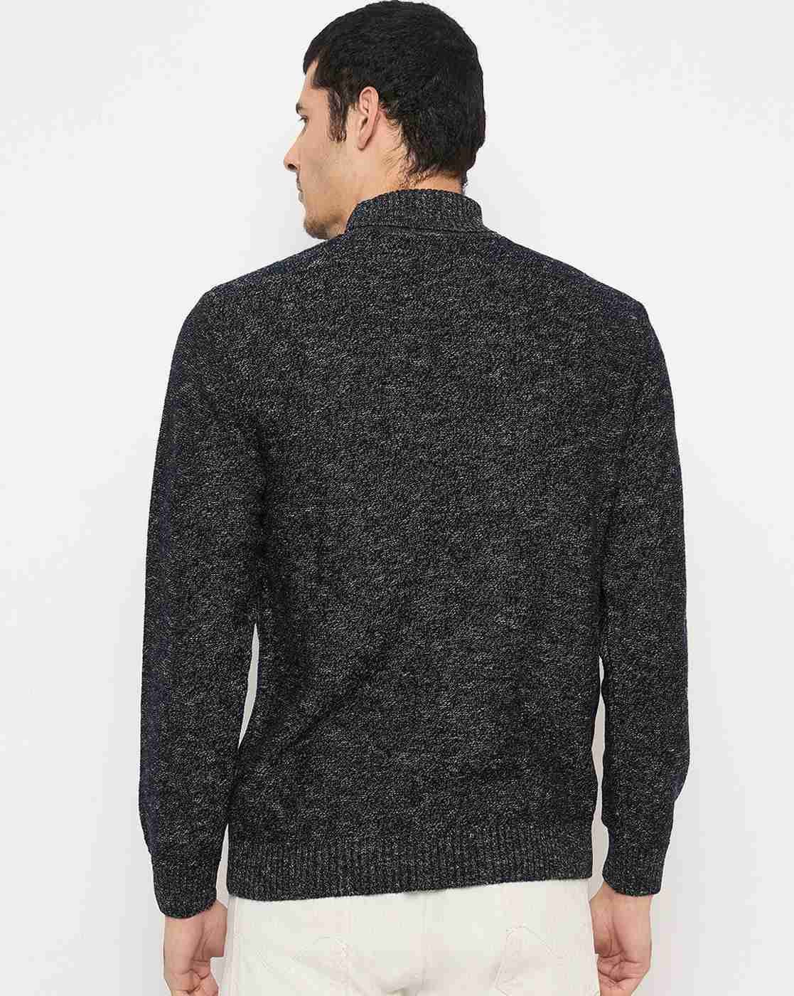 DUKE | Men Cable-Knit Regular Fit Turtleneck Pullover|3