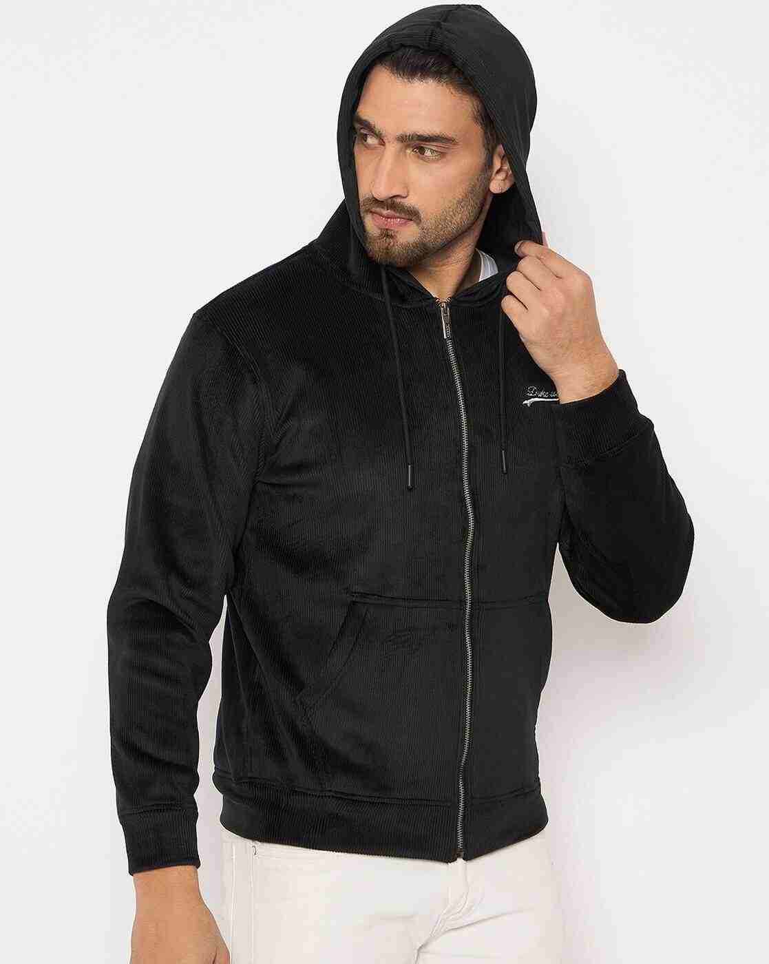 DUKE | Men Zip-Front Slim Fit Hoodie|2