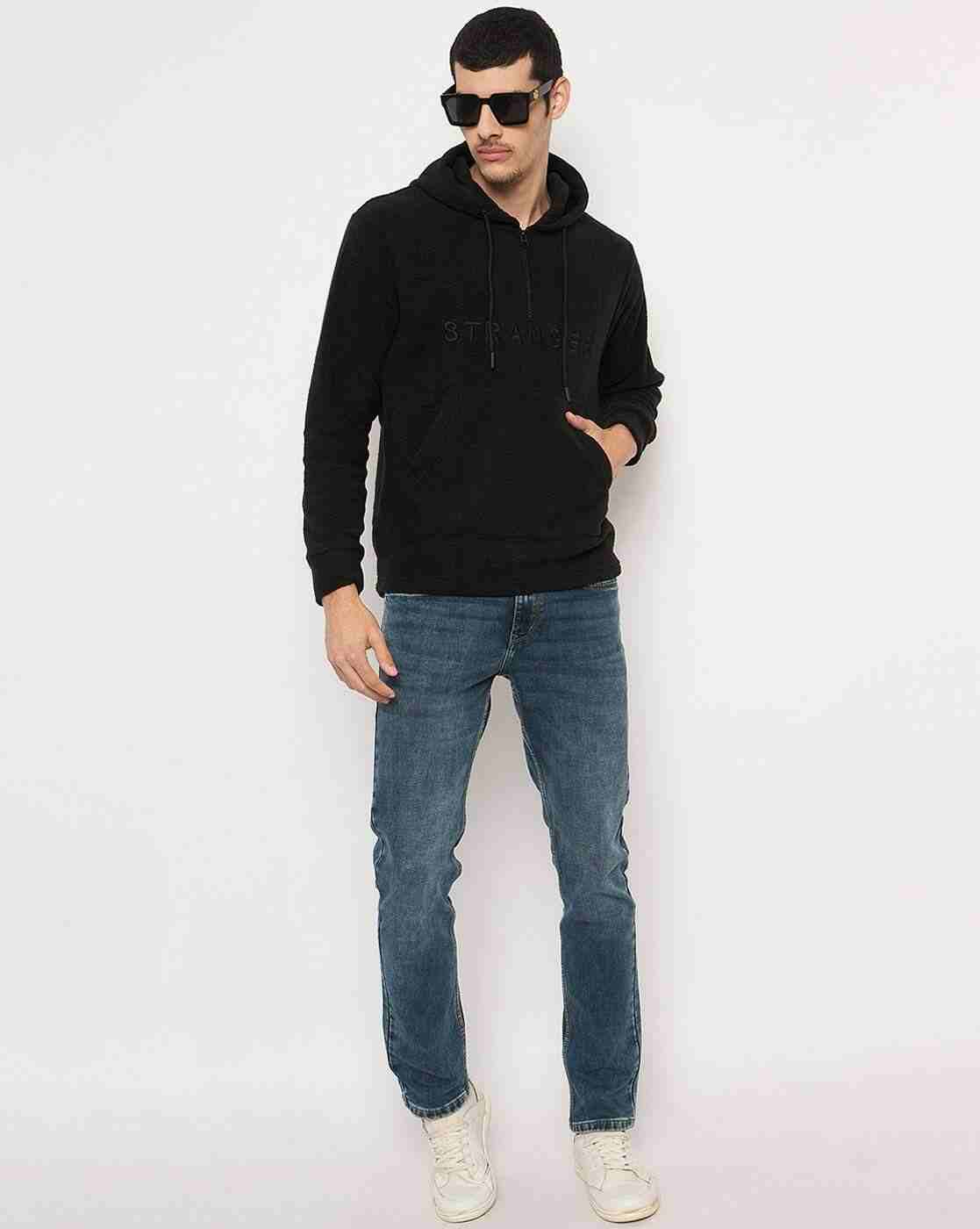 DUKE | Men Regular Fit Hoodie with Split-Kangaroo Pockets|5
