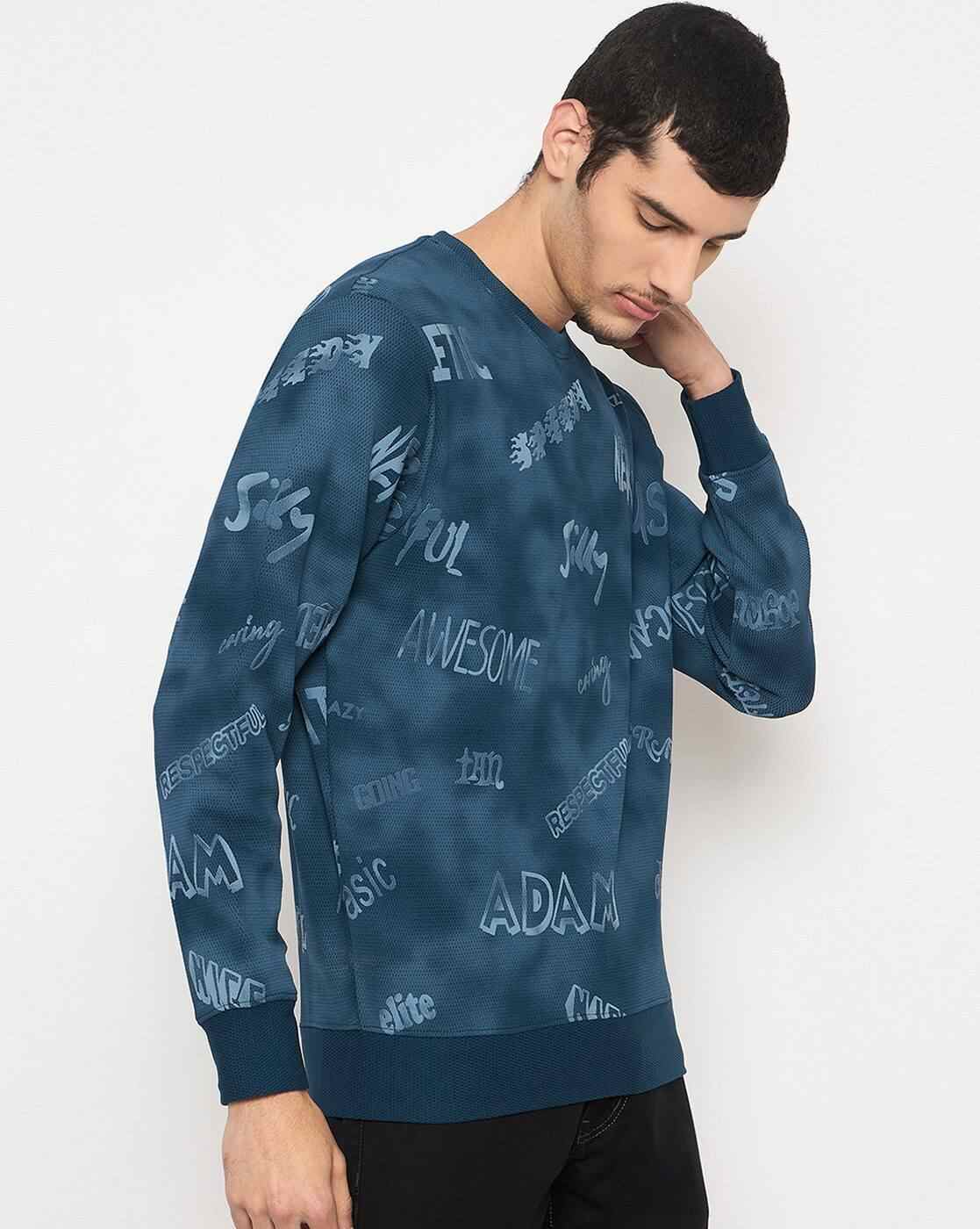 DUKE | Men Typographic Print Regular Fit Sweatshirt|2