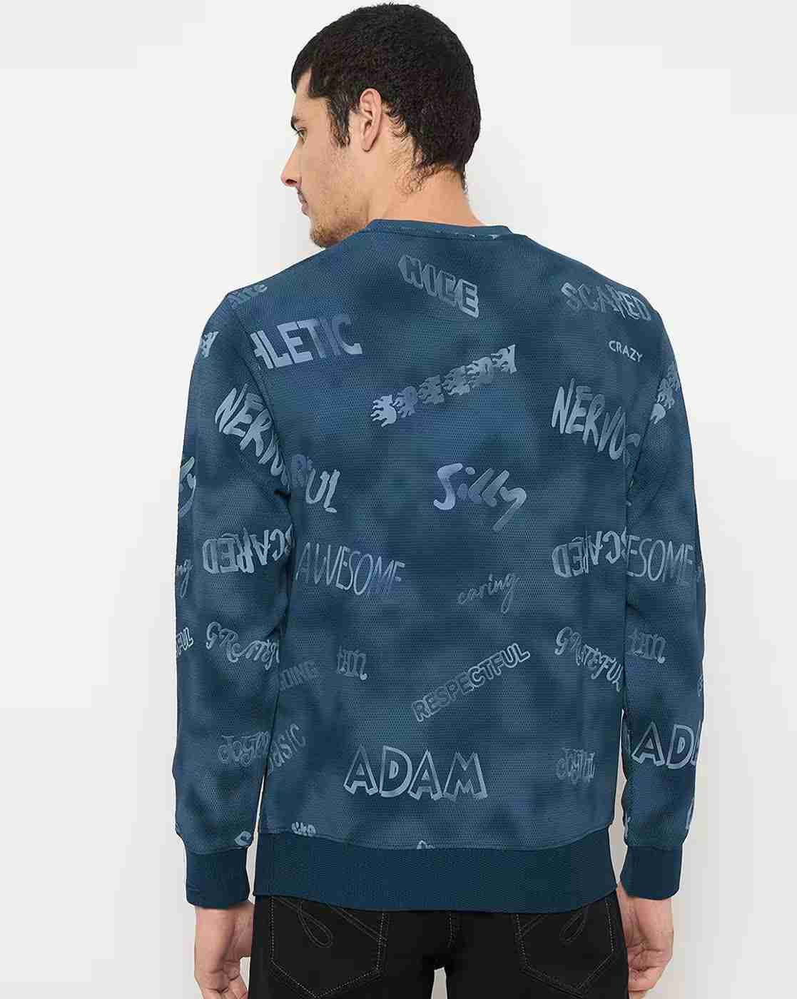 DUKE | Men Typographic Print Regular Fit Sweatshirt|3