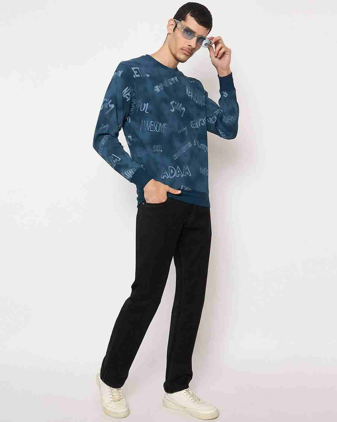 DUKE | Men Typographic Print Regular Fit Sweatshirt|5
