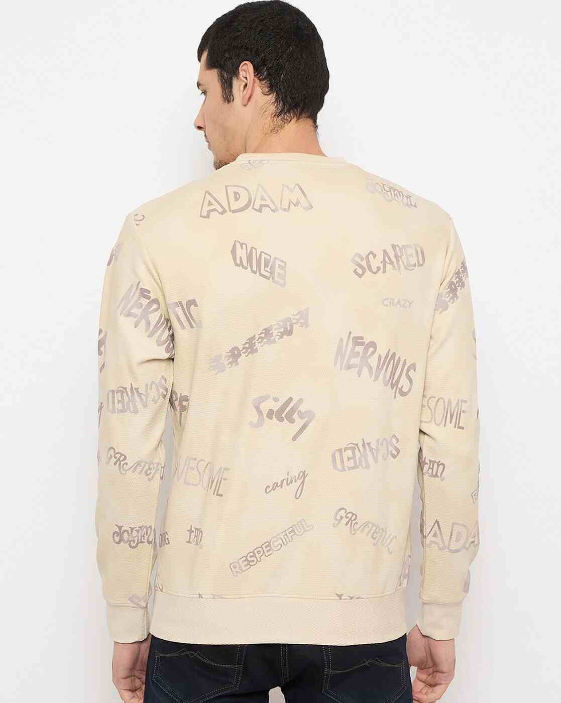 DUKE | Men Typographic Print Regular Fit Sweatshirt|3