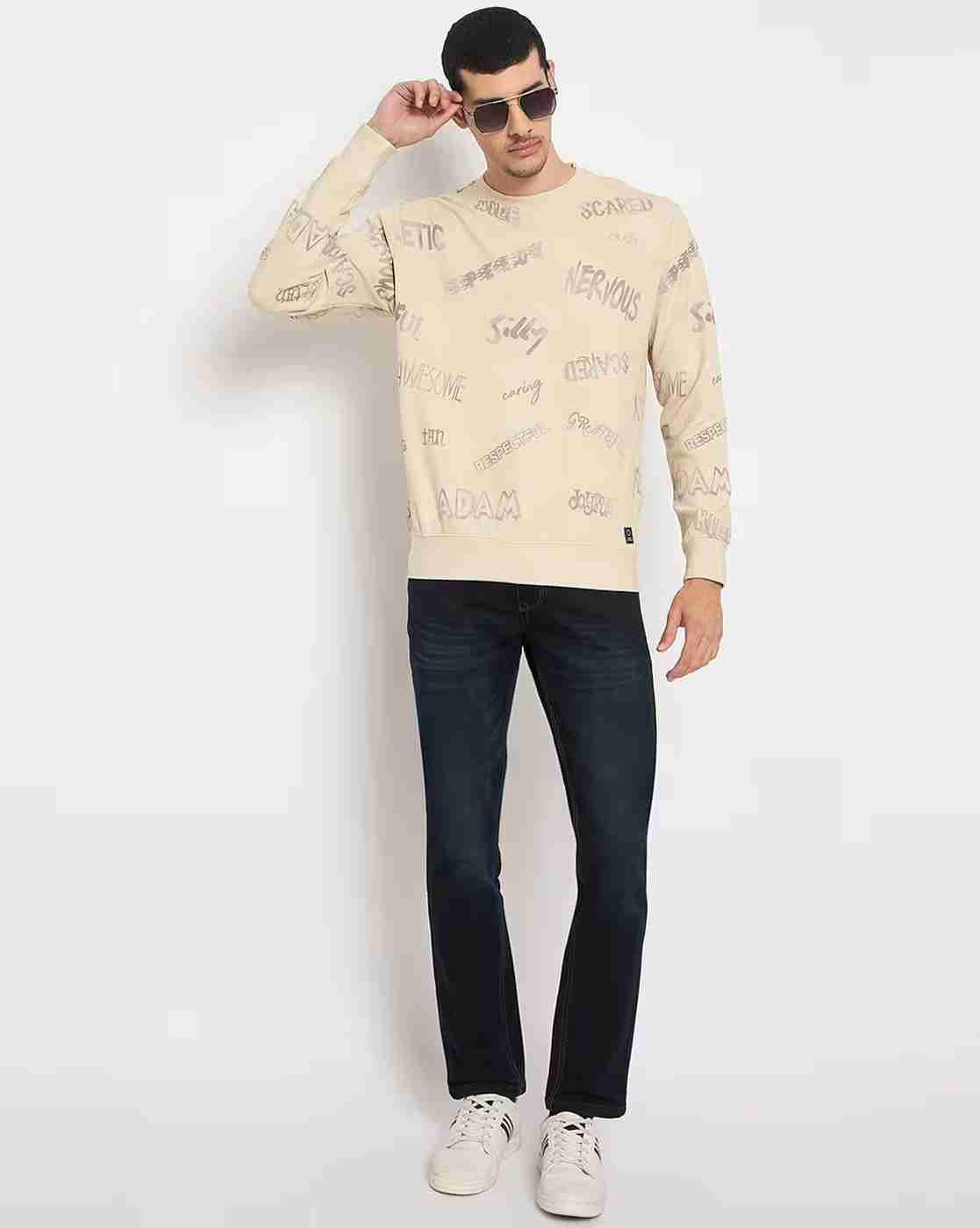 DUKE | Men Typographic Print Regular Fit Sweatshirt|5