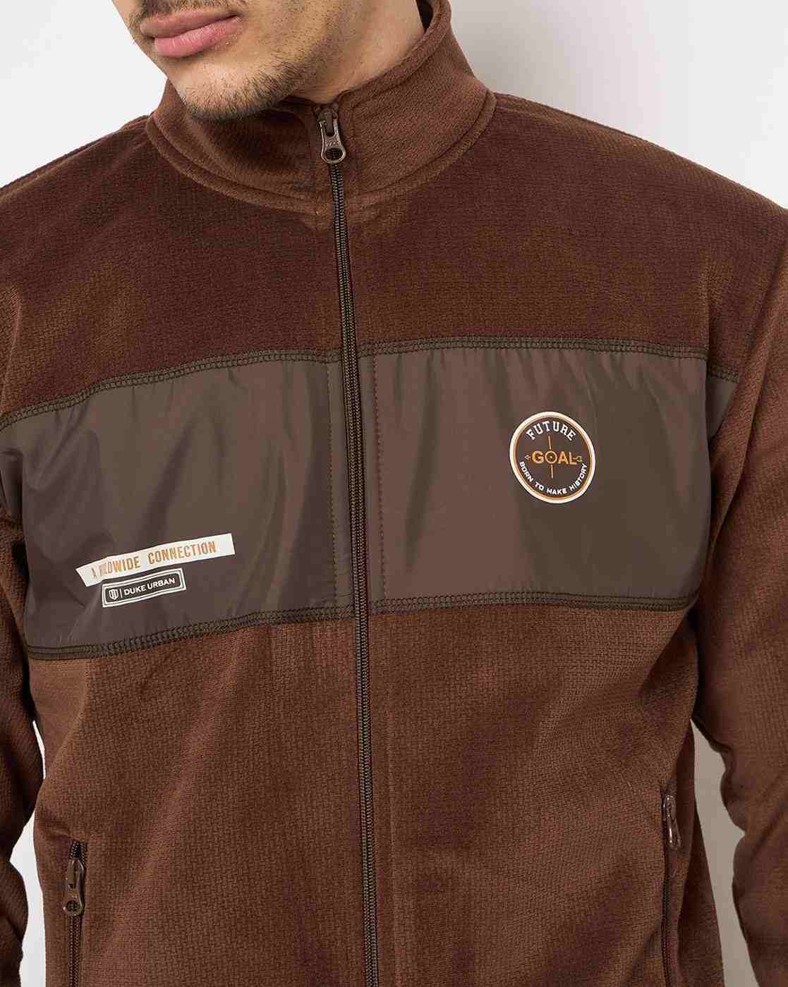 DUKE | Men Regular Fit Zip-Front Sweatshirt|6