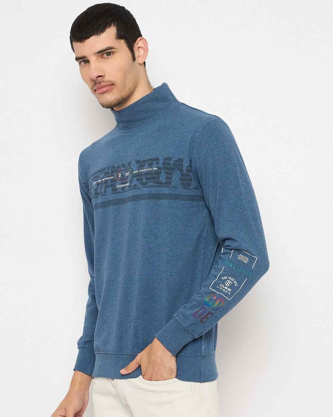 DUKE | Men Placement Print Regular Fit Sweatshirt|1