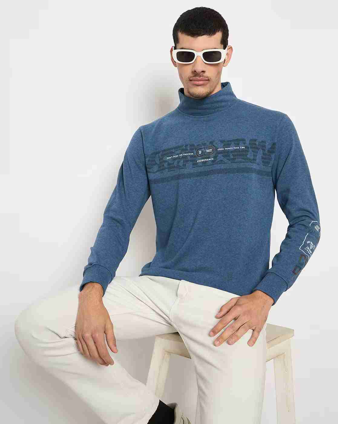 DUKE | Men Placement Print Regular Fit Sweatshirt|4