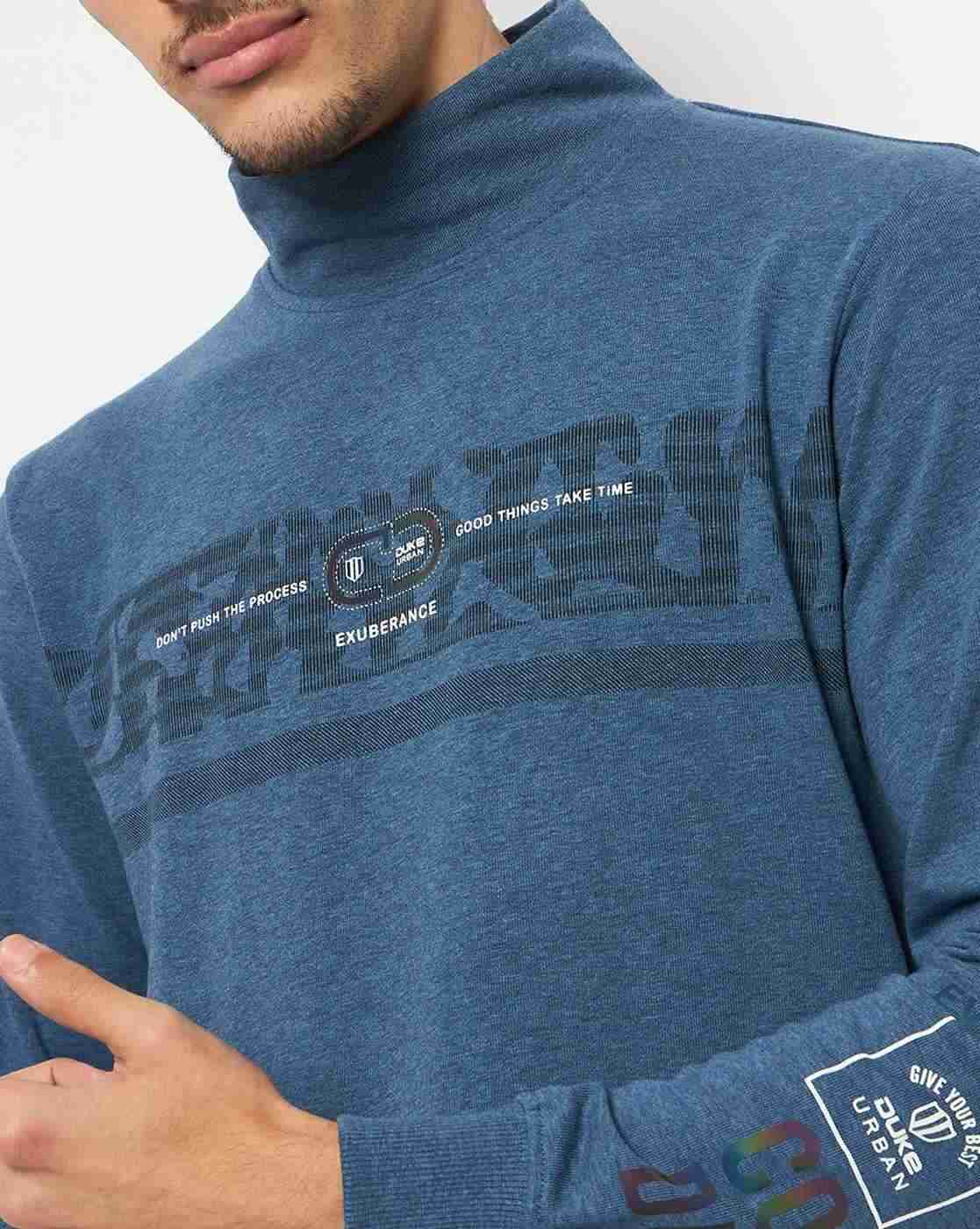 DUKE | Men Placement Print Regular Fit Sweatshirt|6