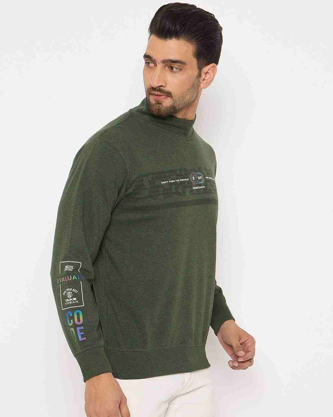 DUKE | Men Placement Print Regular Fit Sweatshirt|2