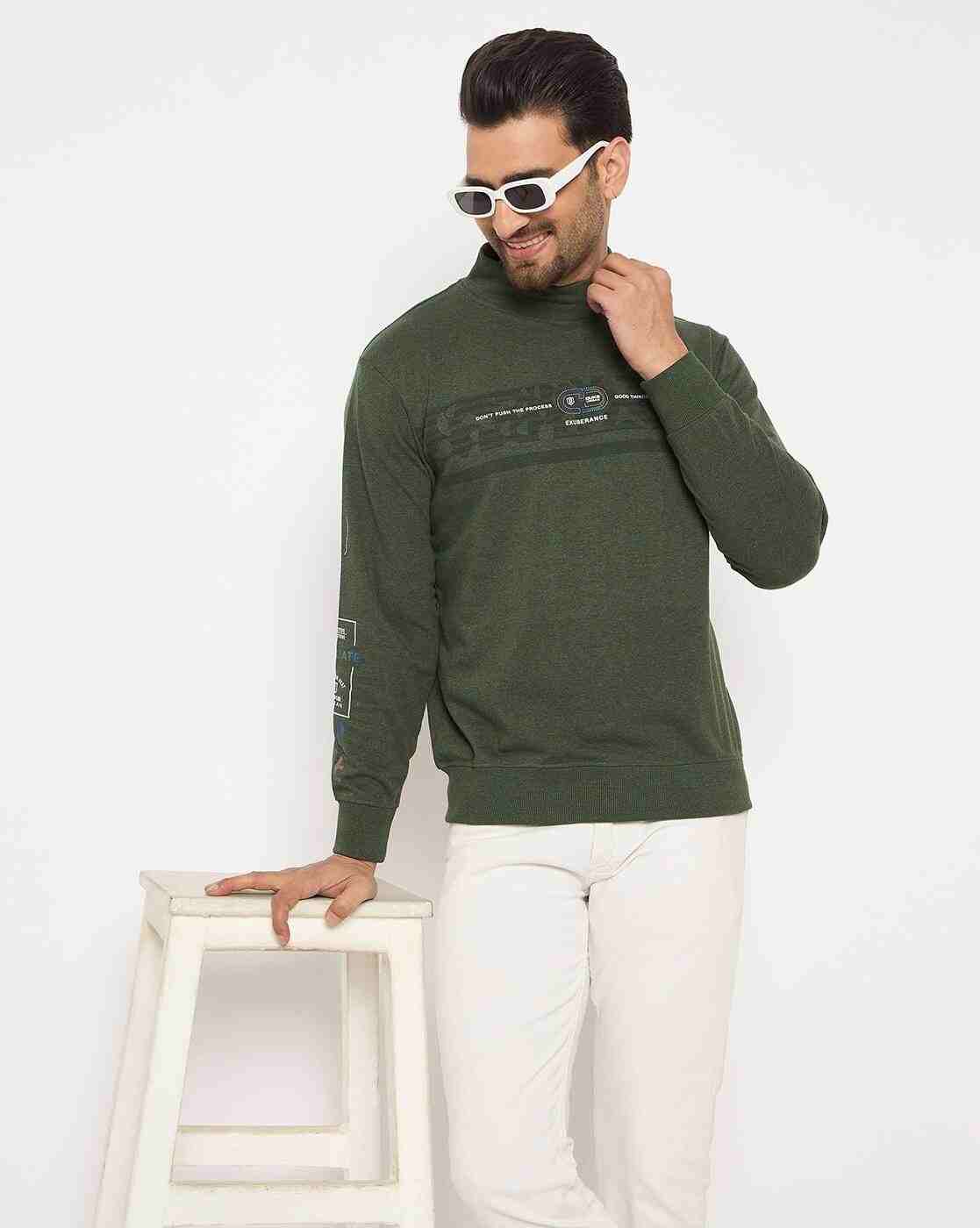 DUKE | Men Placement Print Regular Fit Sweatshirt|5