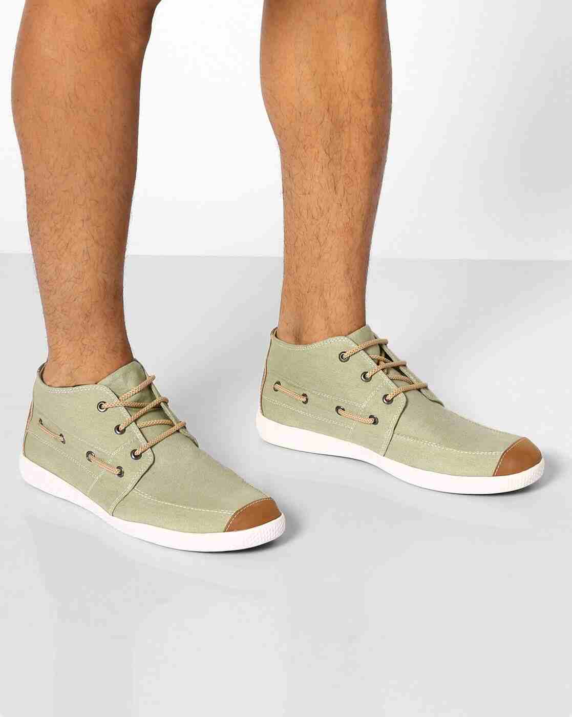 DUKE | Mid-Top Lace-Up Sneakers|0