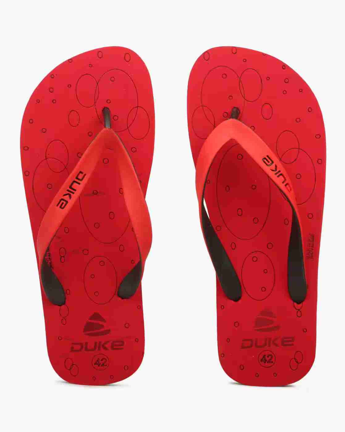 DUKE | Thong-Style Printed Slippers|0
