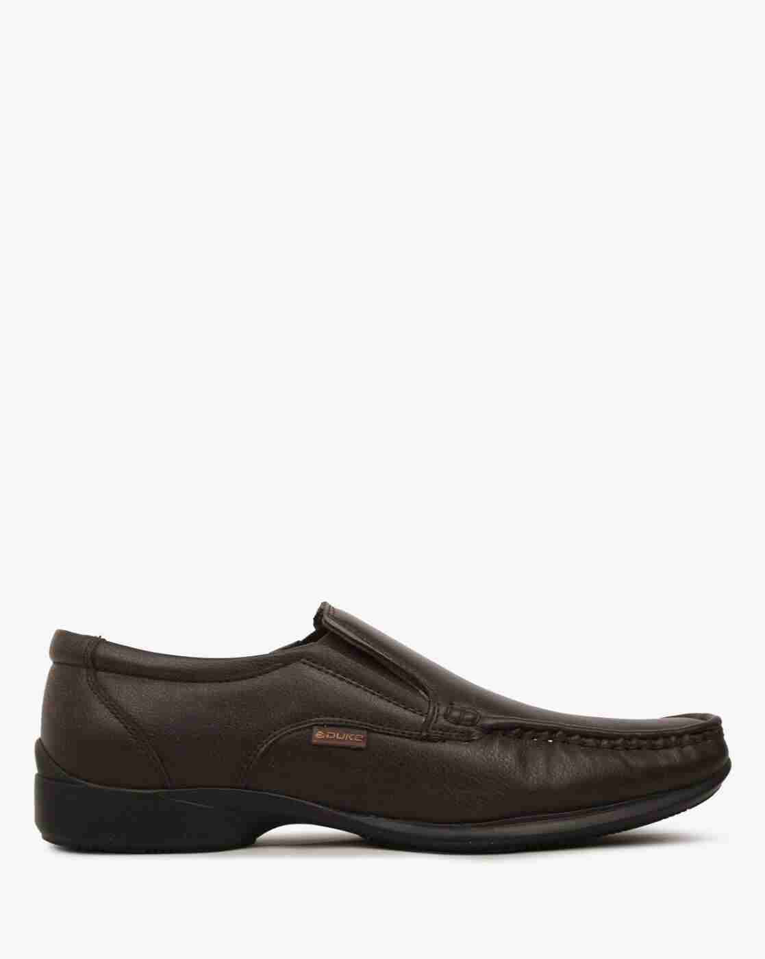 DUKE | Panelled Slip-On Shoes|0