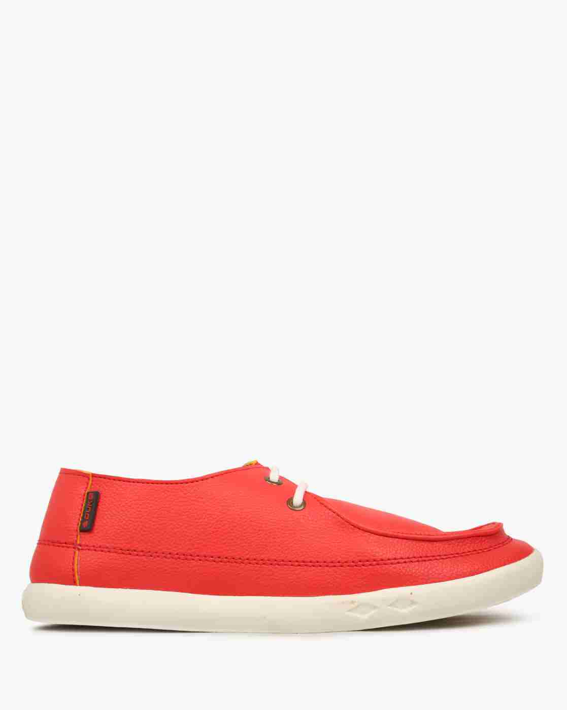 Textured Slip-On Faux Lace Shoes