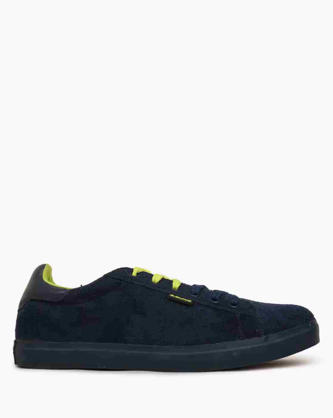 Panelled Lace-Up Casual Shoes