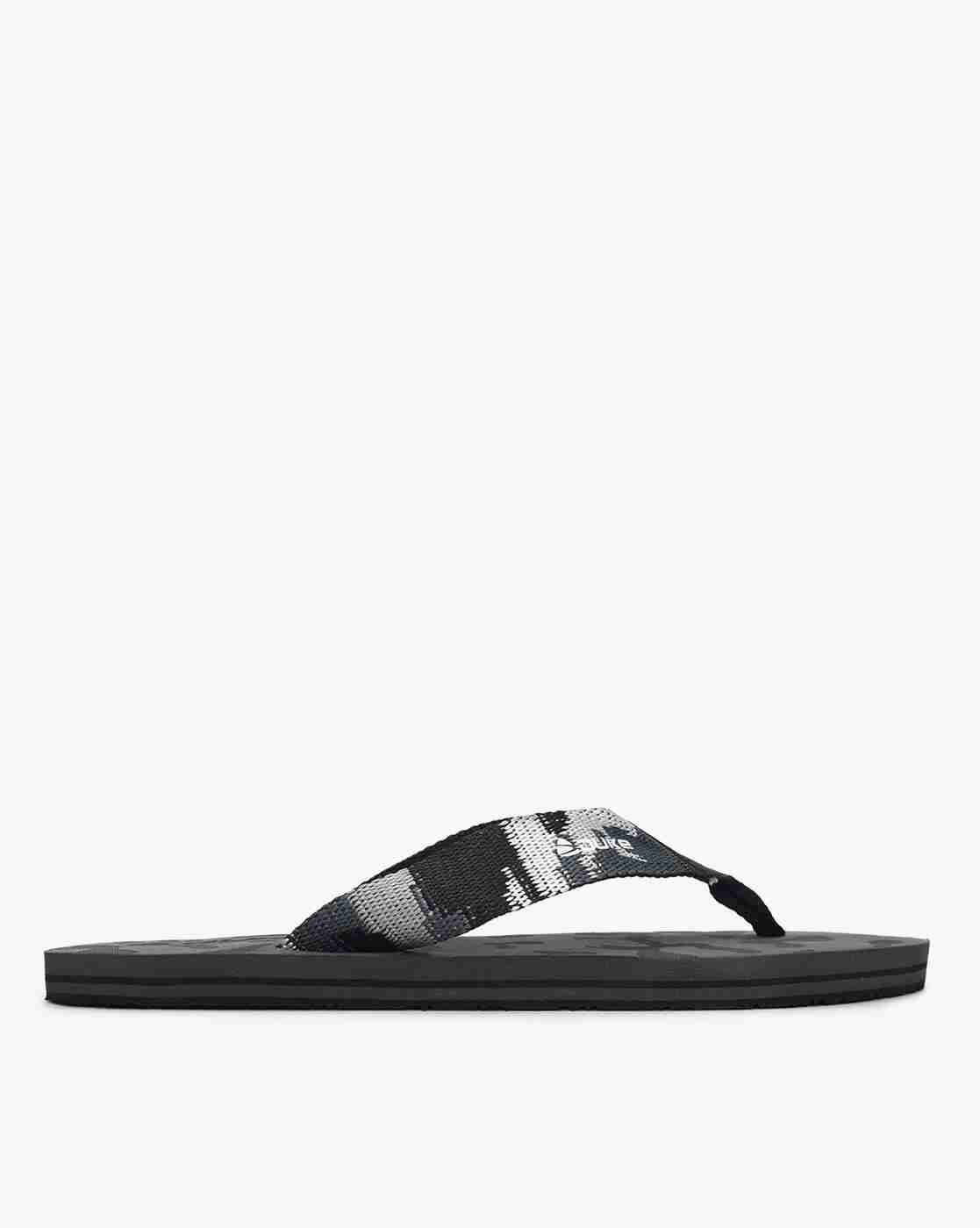 DUKE | Camo Print Thong-Strap Flip Flops|1