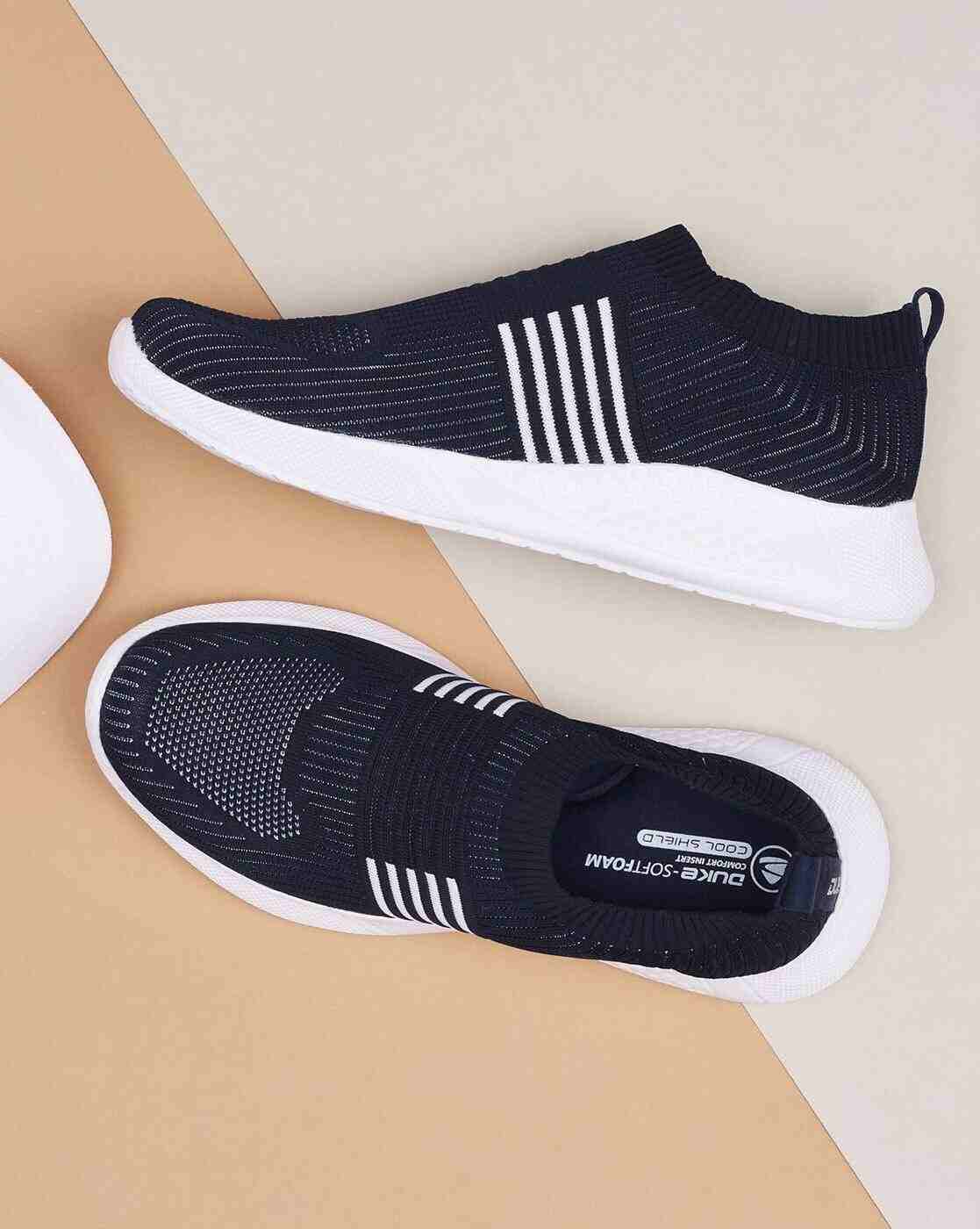DUKE | Men Knitted Slip-On Running Shoes|0