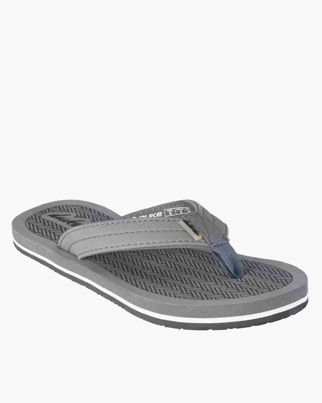 DUKE | Herringbone Print Thong-Strap Flip-Flops|2