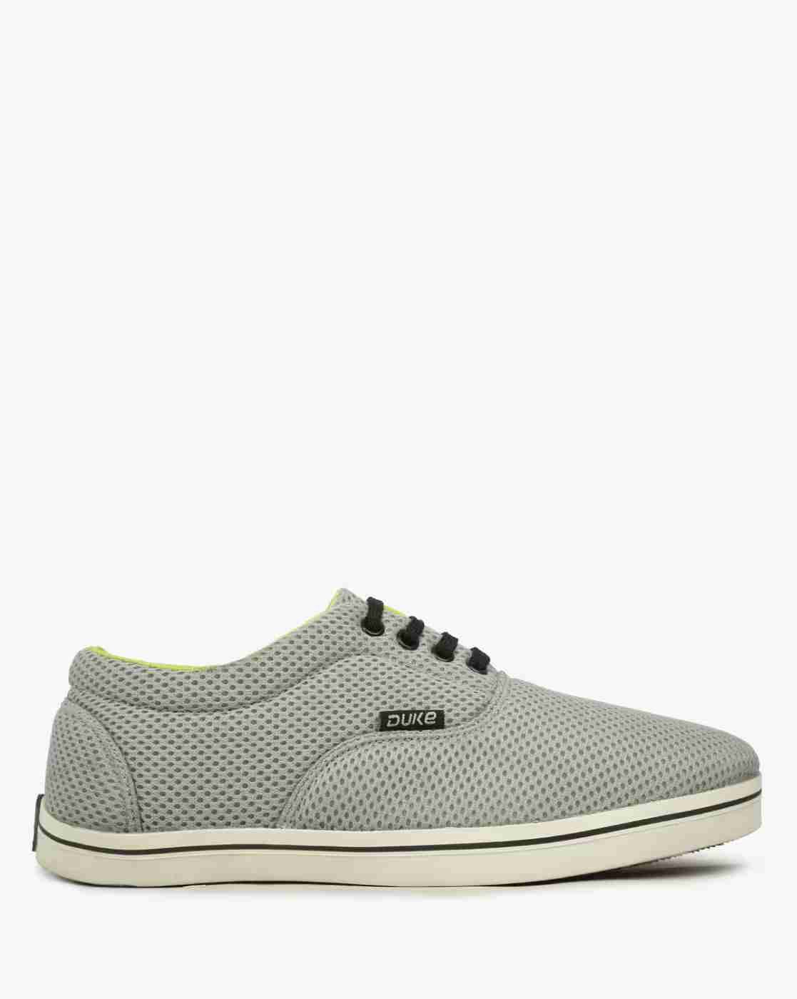 Textured Canvas Sneakers