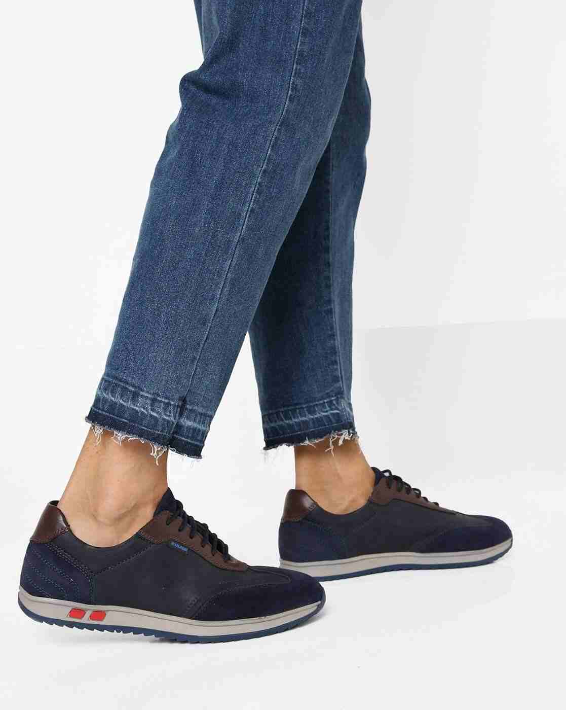 Low-Top Colourblock Sneakers