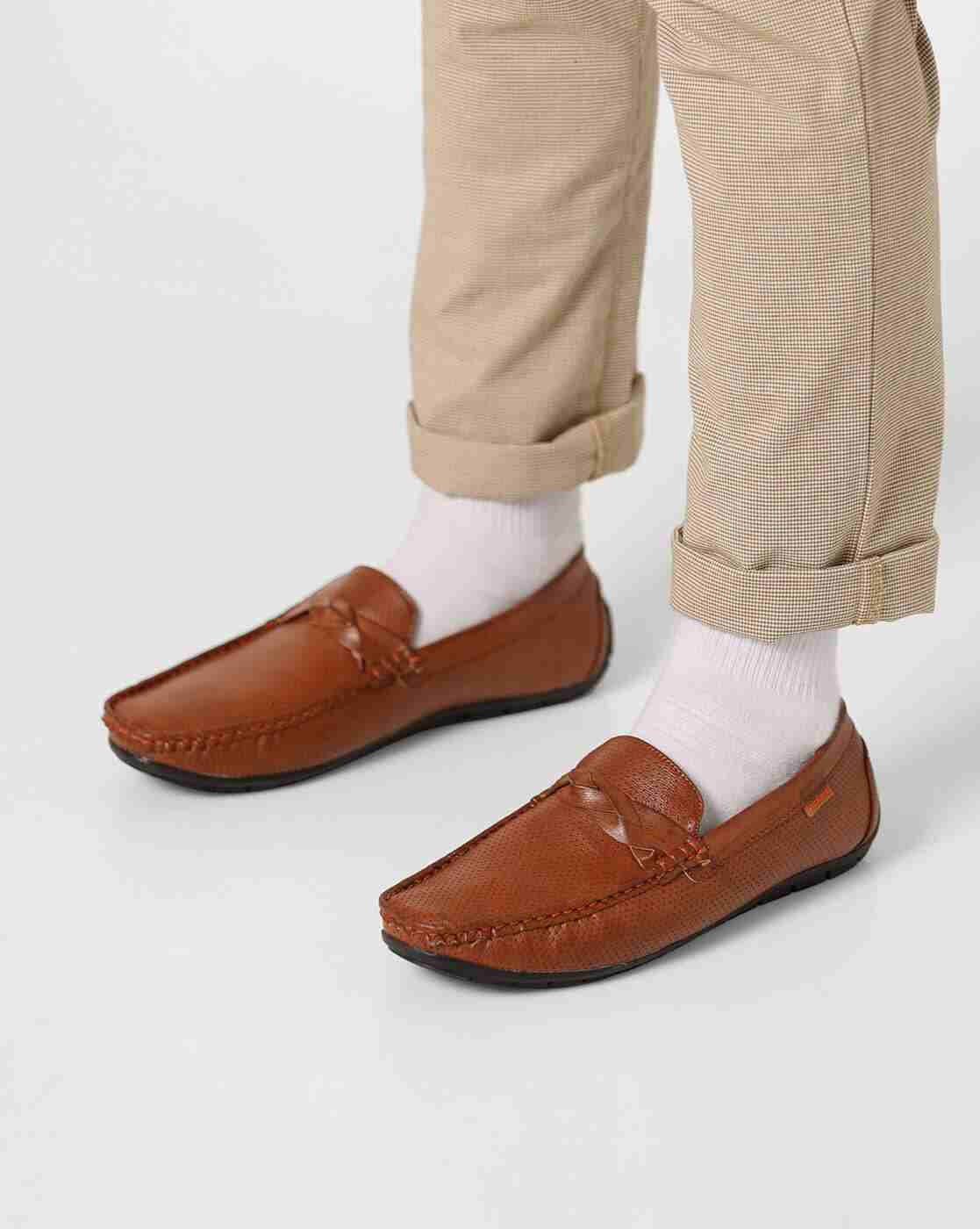DUKE | Low-Top Loafers with Perforations|0