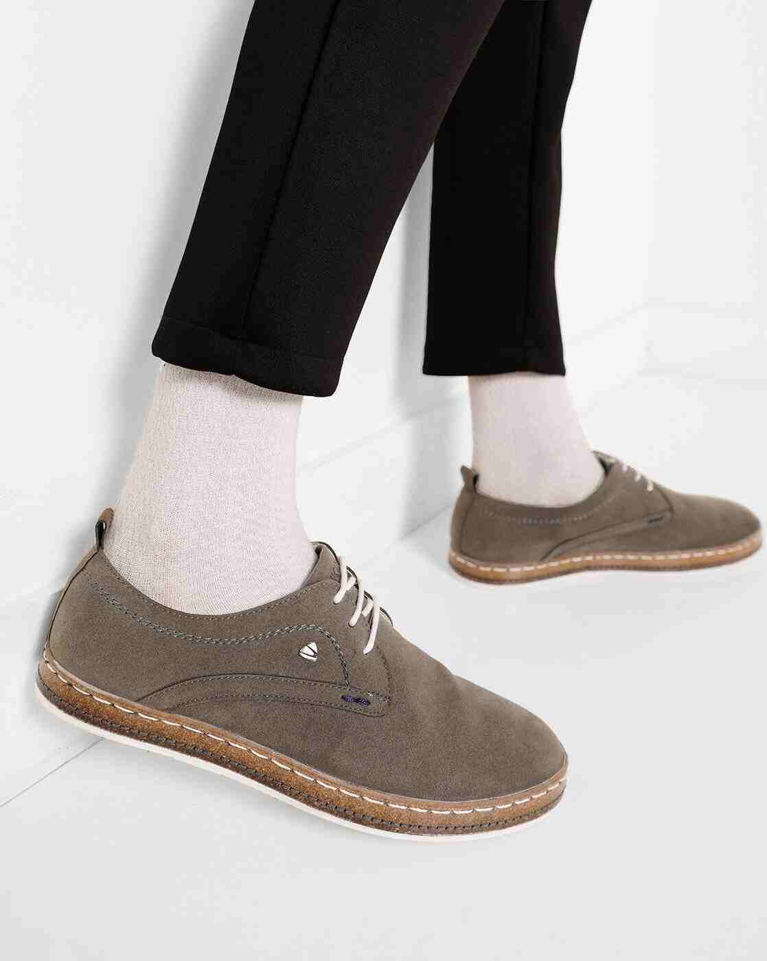 Low-Top Lace-Up Sneakers