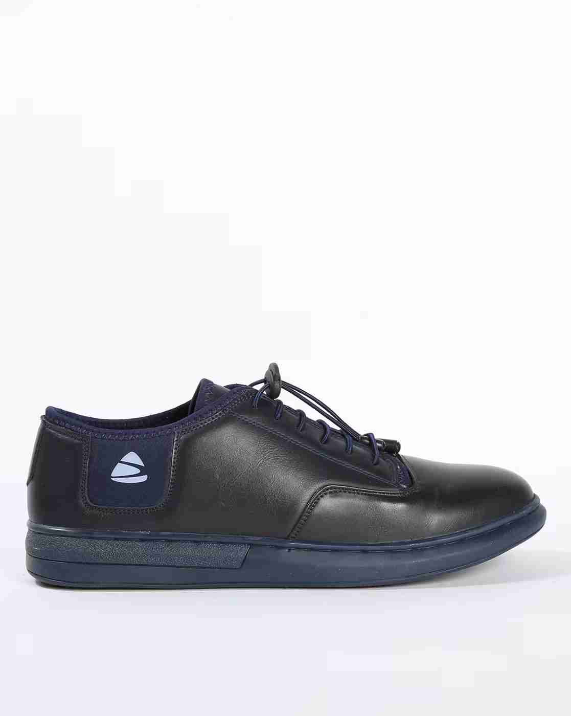 Panelled Sneakers with Toggle Fastening