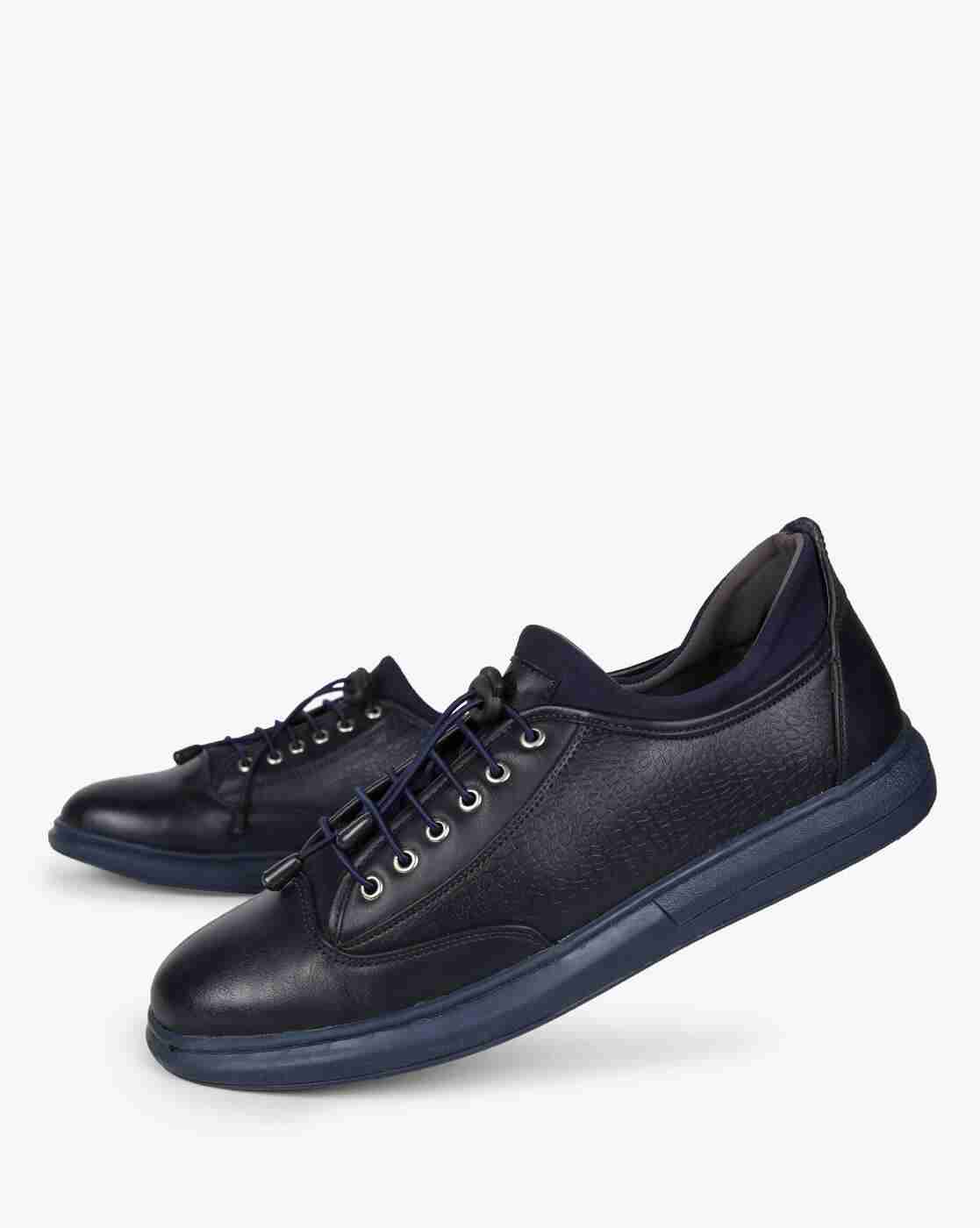 DUKE | Textured Low-Top Sneakers with Toggle Fastening|0