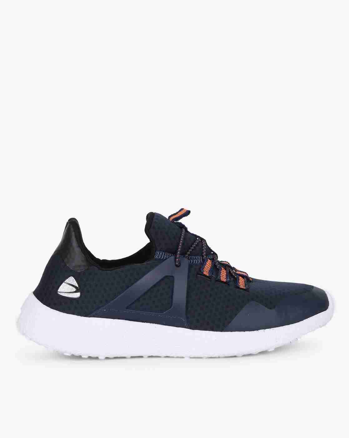 Panelled Textured Sports Shoes
