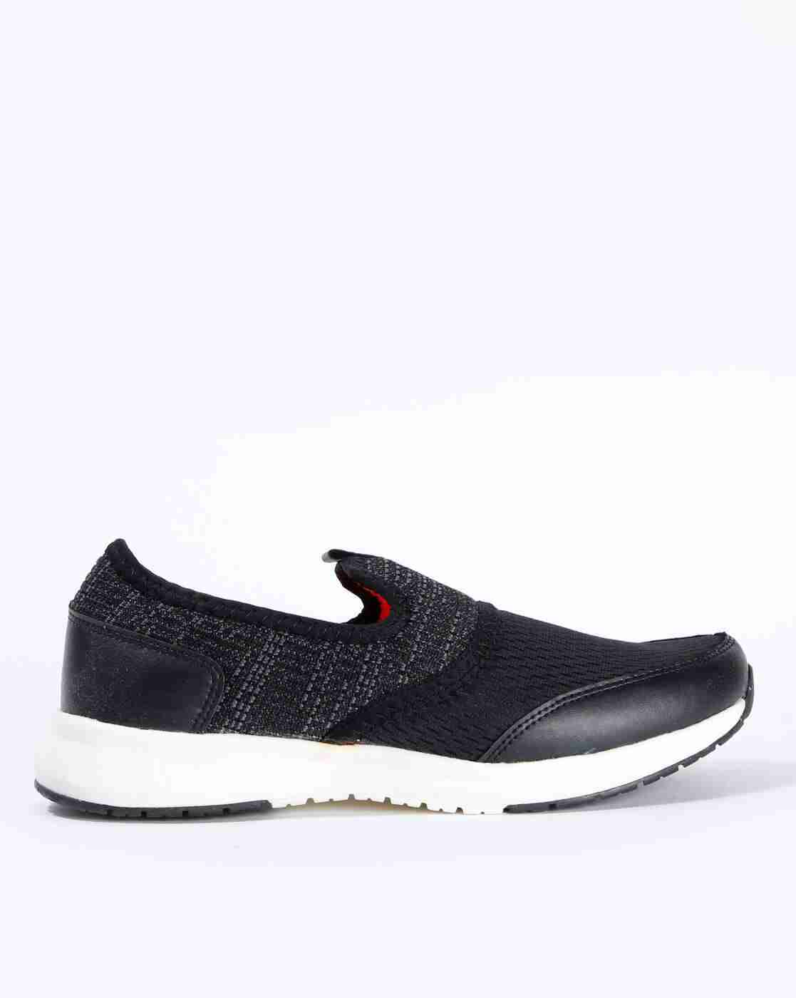 Textured Slip-On Sports Shoes