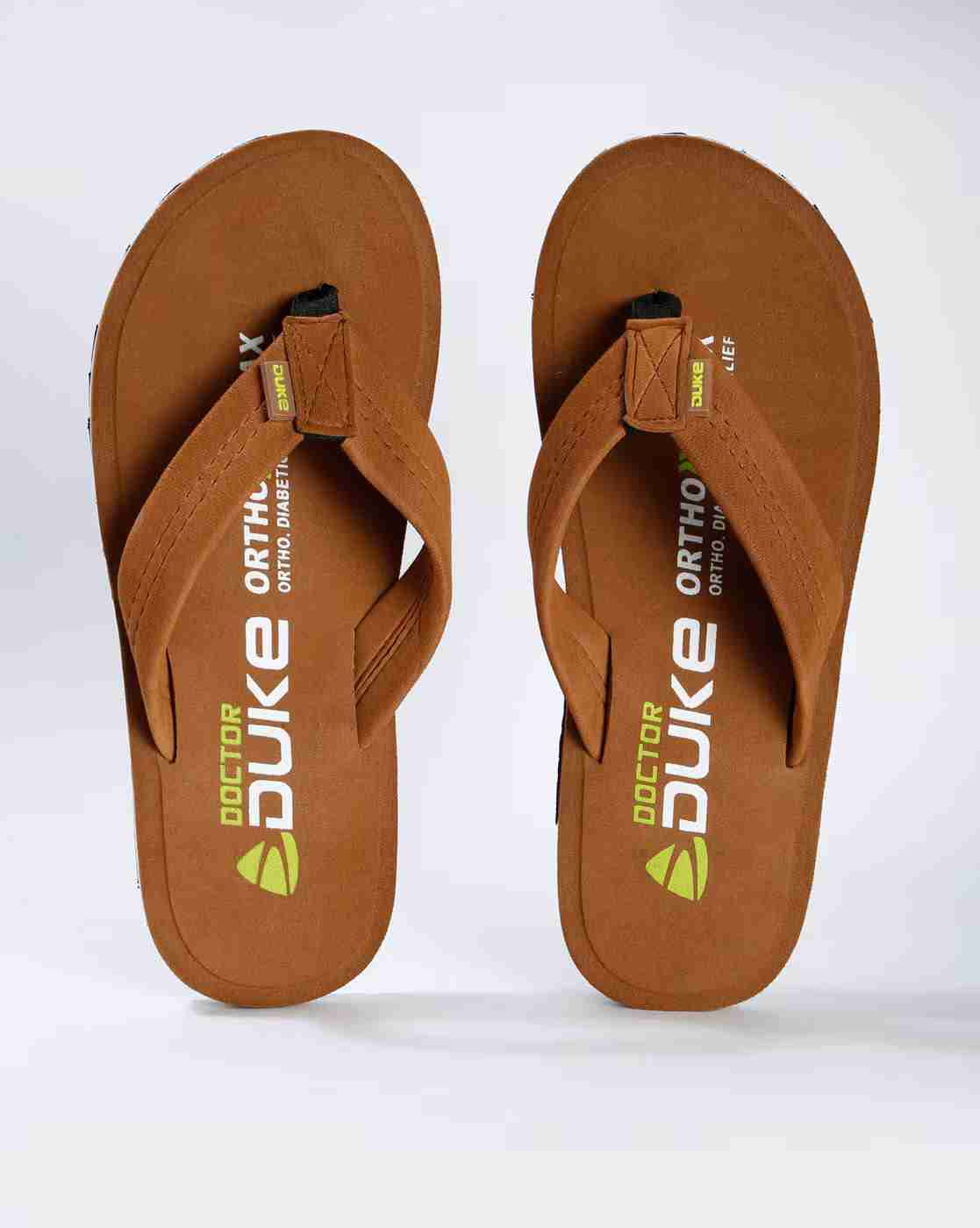 Textured Thong-Strap Flip-Flops