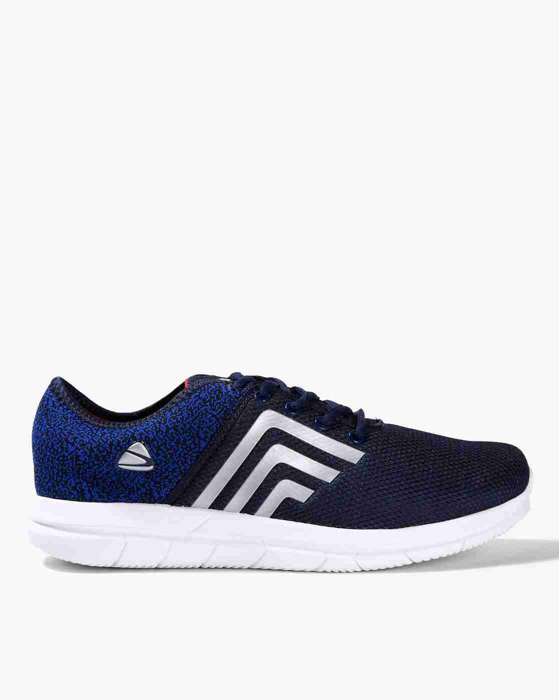 Textured Lace-Up Sneakers