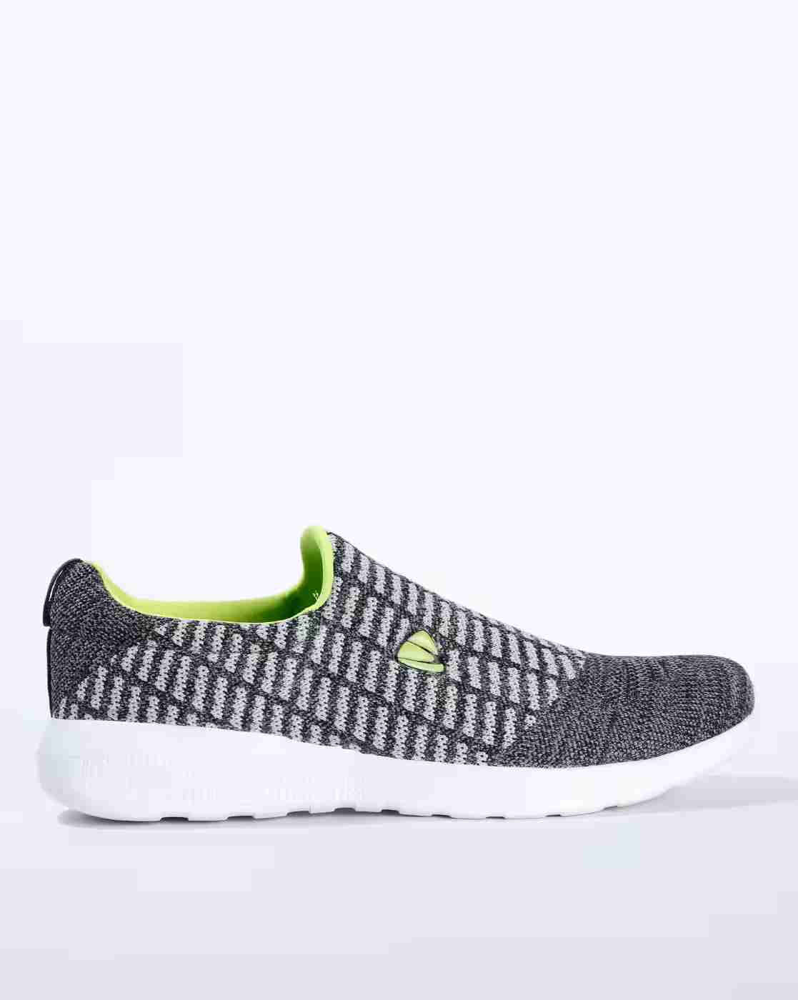 Textured Low-Top Slip-On Sports Shoes