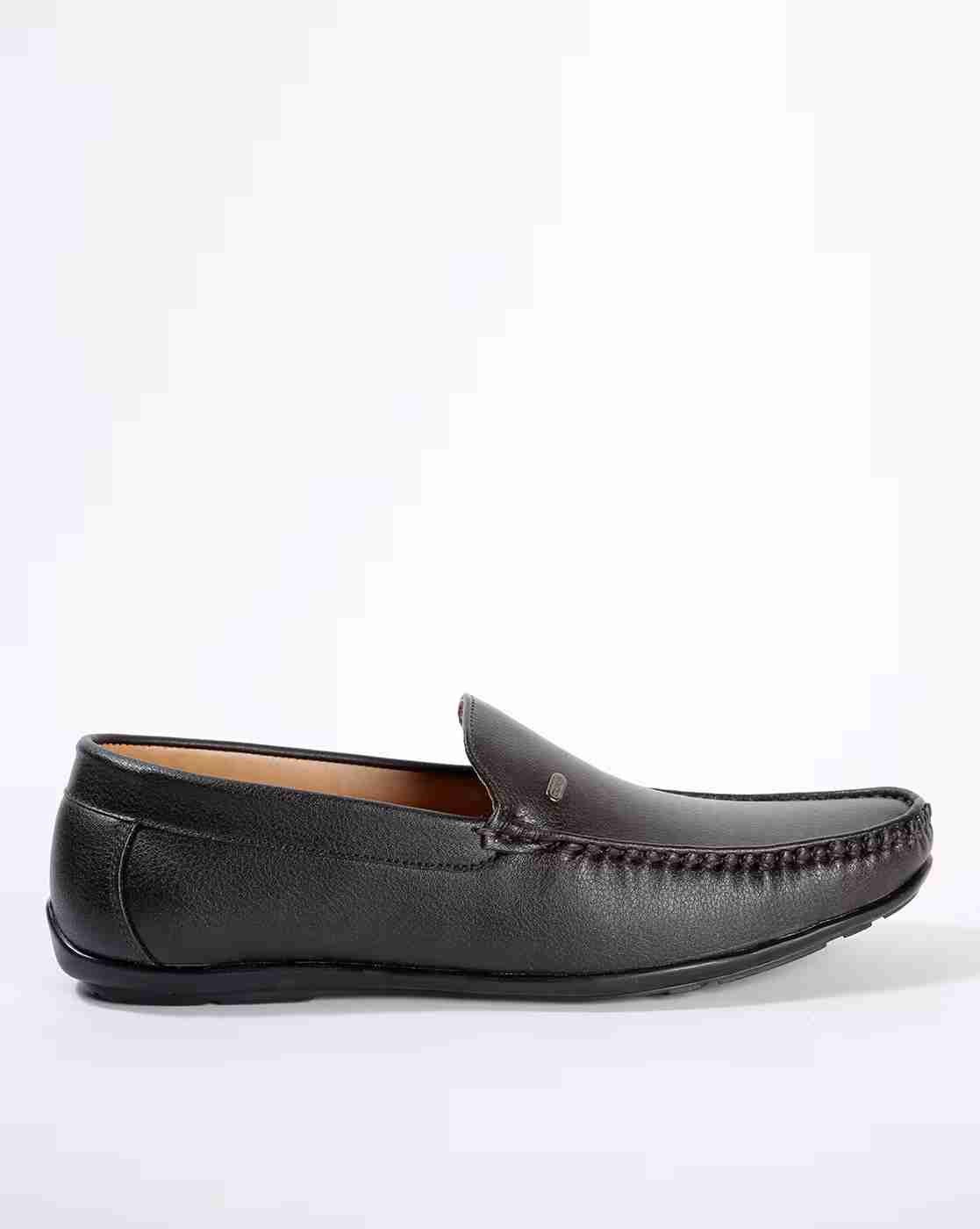 DUKE | Textured Low-Top Loafers|0