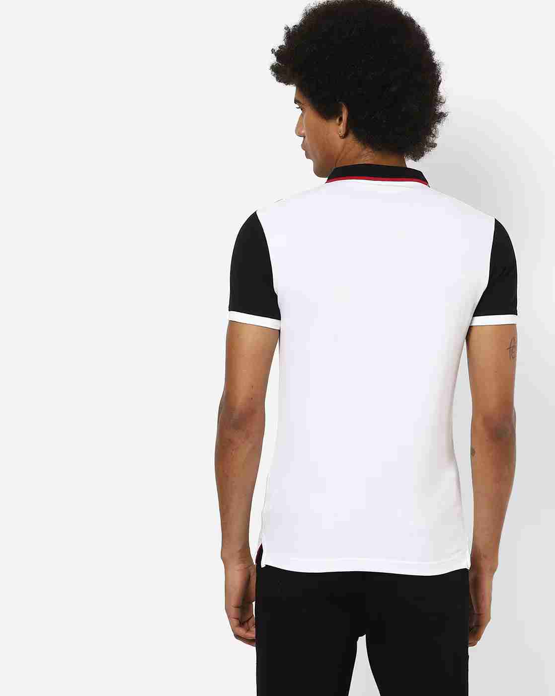 DUKE | Slim Fit Colourblock Polo T-shirt|2