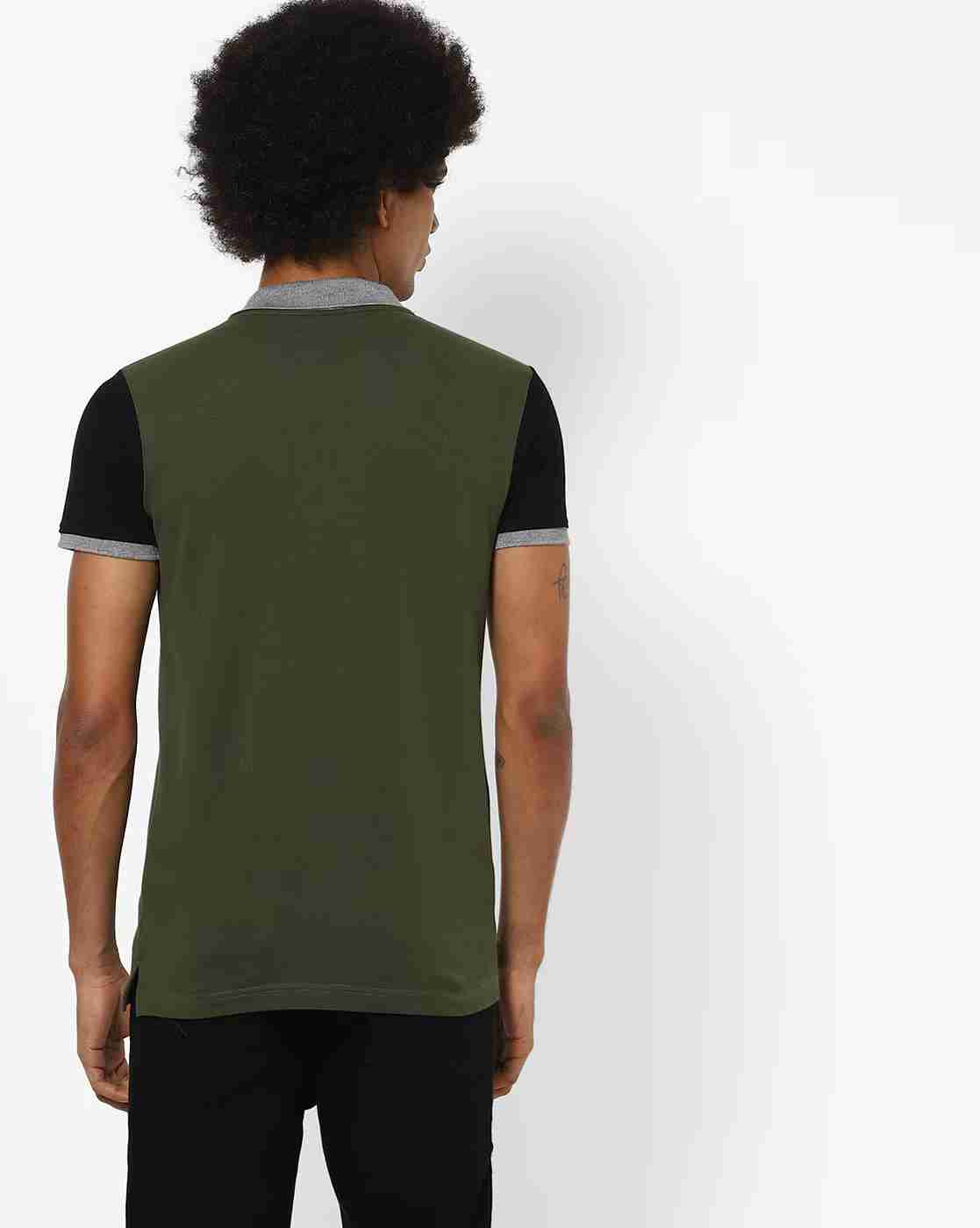 DUKE | Colourblock Slim Fit Polo T-shirt|2