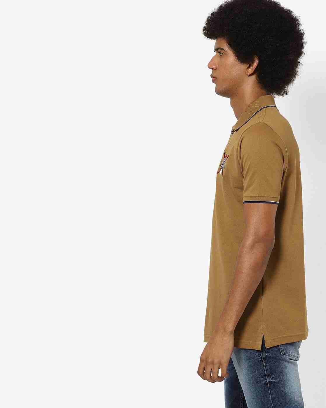 DUKE | Polo T-shirt with Placement Embroidery|1