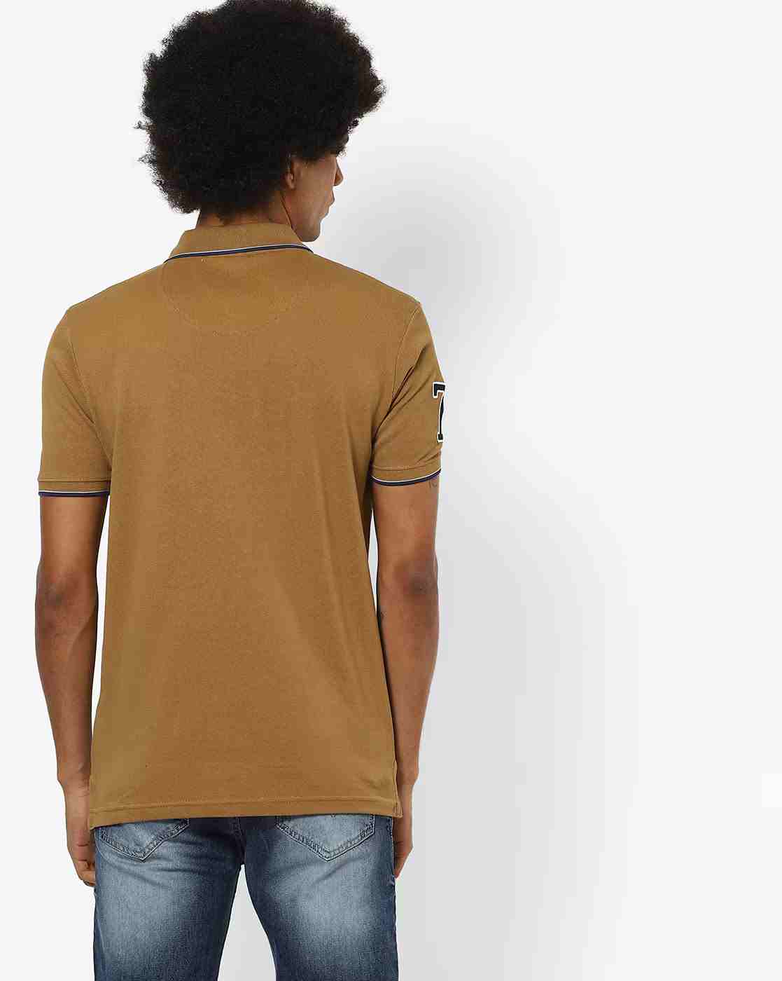 DUKE | Polo T-shirt with Placement Embroidery|2