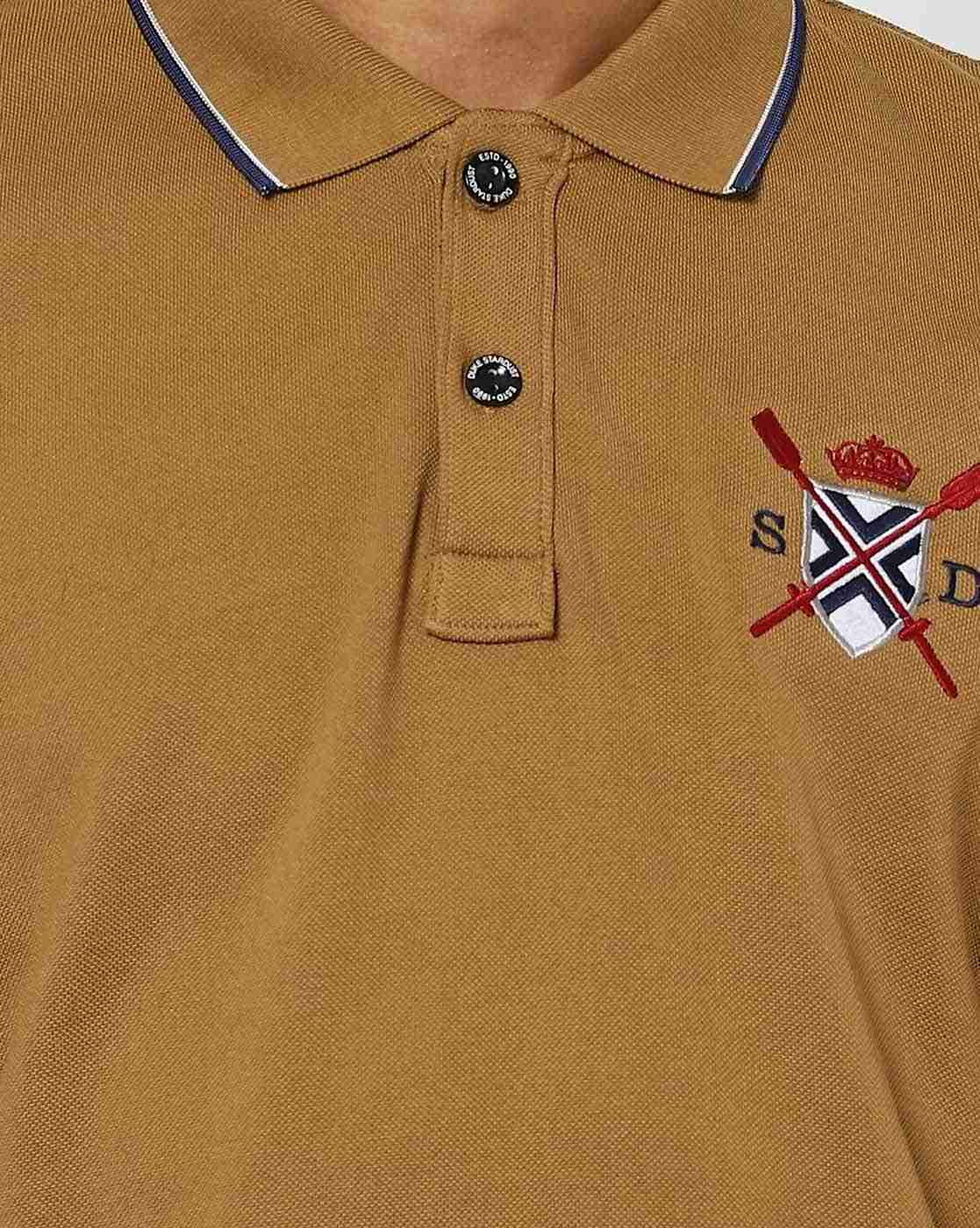 DUKE | Polo T-shirt with Placement Embroidery|4